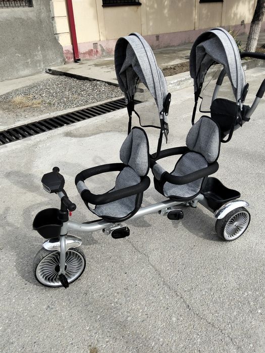Сотилади 2 кишилик велосипед каляска