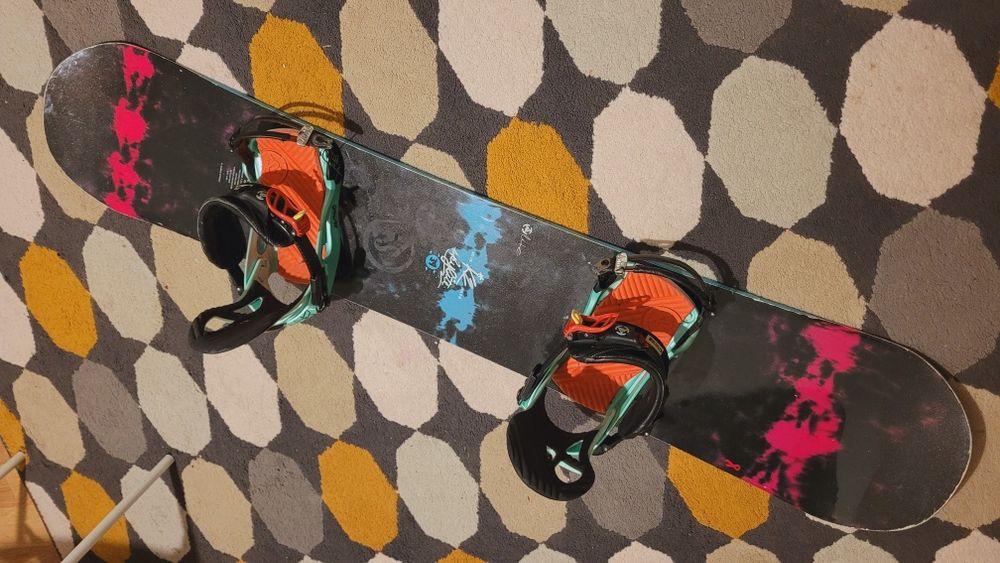 Placa snowboard K2 139 + legaturi K2