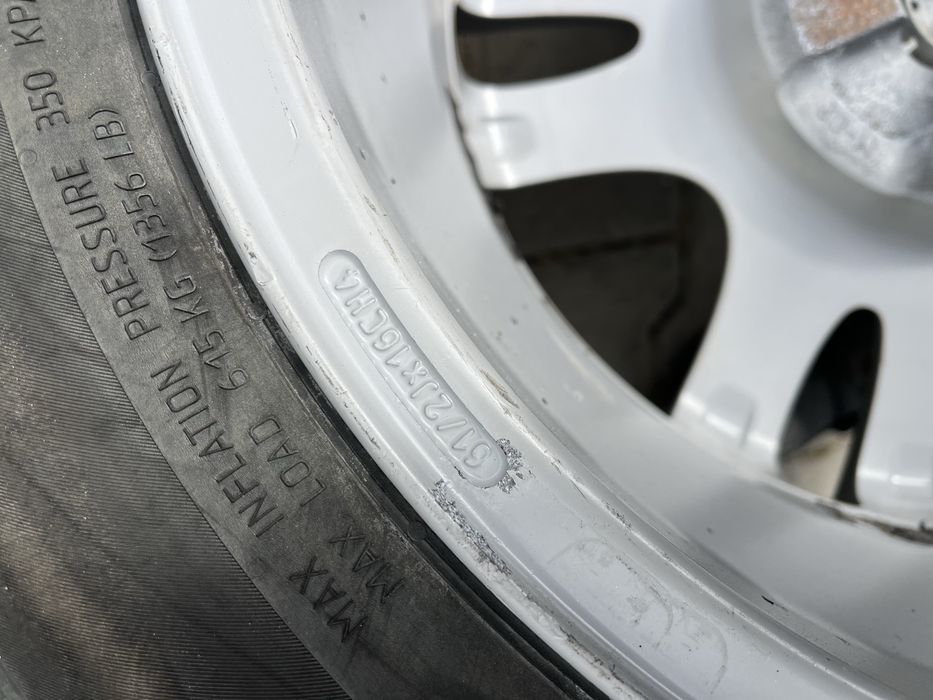 Jante aliaj 4x108mm, anvelope vara 205/55 R16 Peugeot 307 308 208 Partner