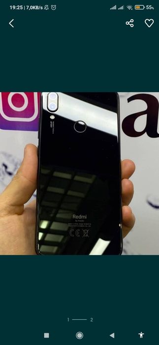 Sotiladi redmi note 7 holati alo darajada