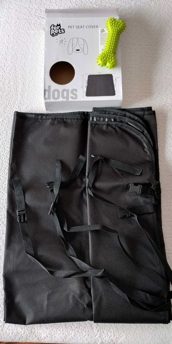 Set voiaj animale (boluri hrană /husă protecție auto)