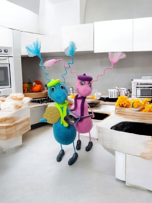 Интерьерные игрушки ручной работы