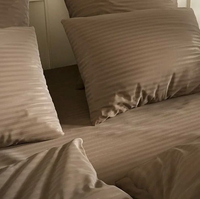 Постельное белье страйп сатин