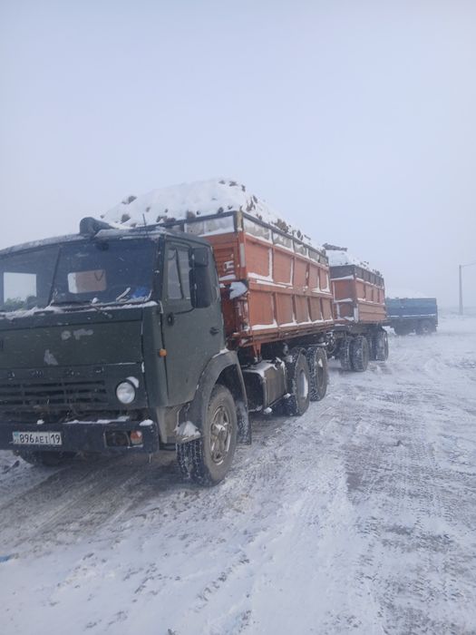 Камаз  прицеппен