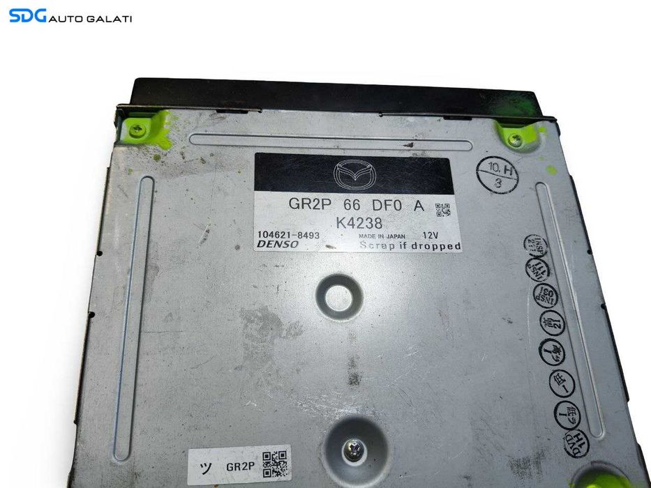 Unitate Radio Navi Navigatie Map Mazda 6 GG 2002 - 2008 Cod 104621-8493 GR2P-66-DF0-A [LS0698]