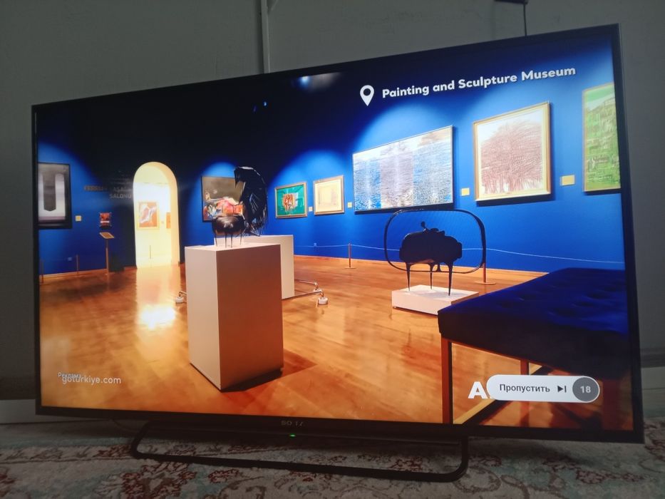 Большой Сони Бравия-110см.Smart WIFI T2