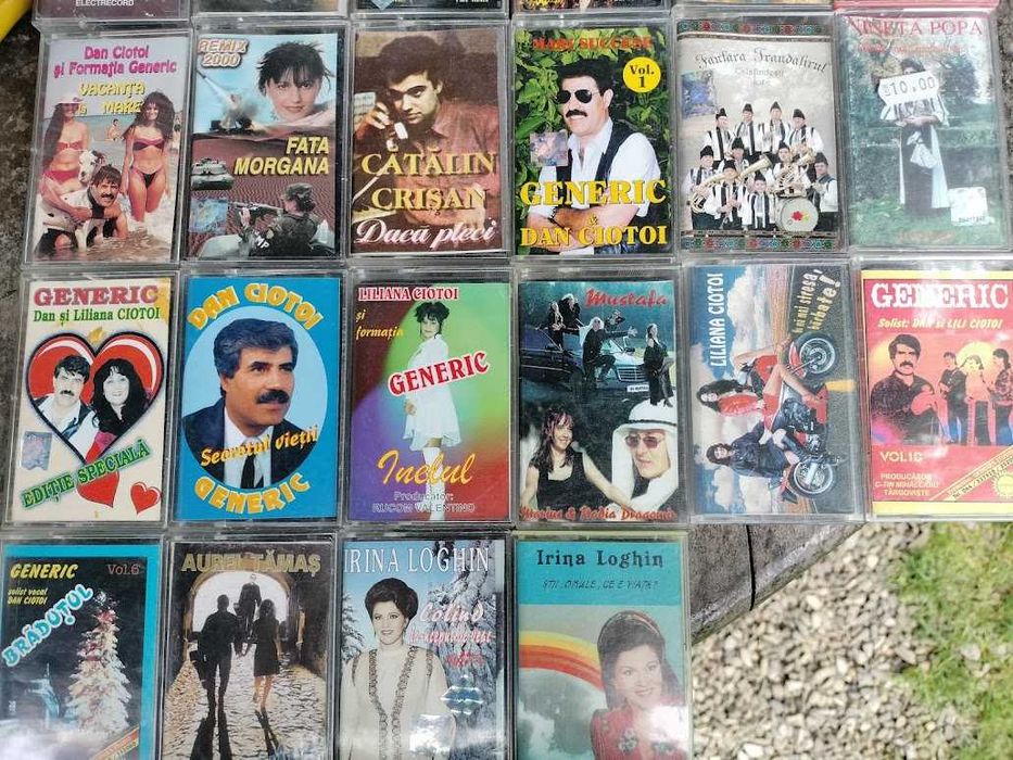 Vand casete audio ,muzica de petrecere,populara