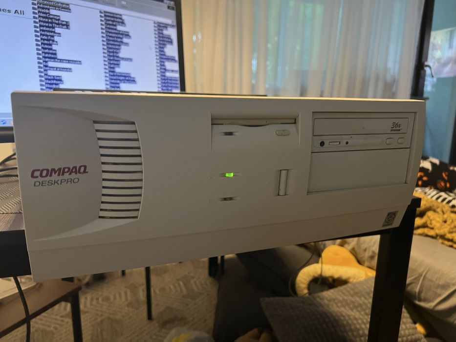 Retro pc Compaq deskpro pentium 200 mmx