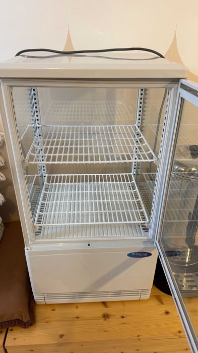 Vitrina frigorifică verticală 58 litri (albă)
