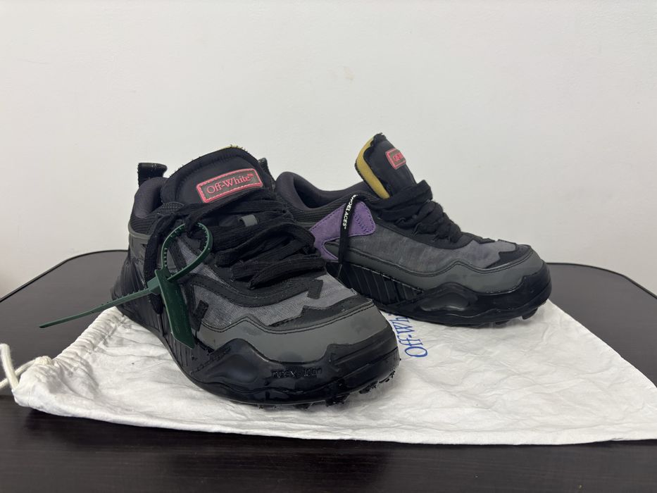 Off-White Odsy-1000 Black Grey Fuchsia