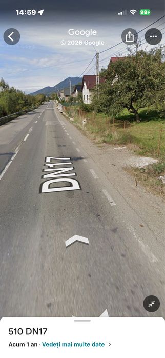 Teren intravilan Mureșenii Bârgăului