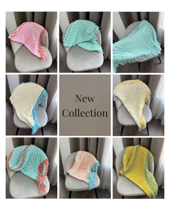 Вязаная шаль