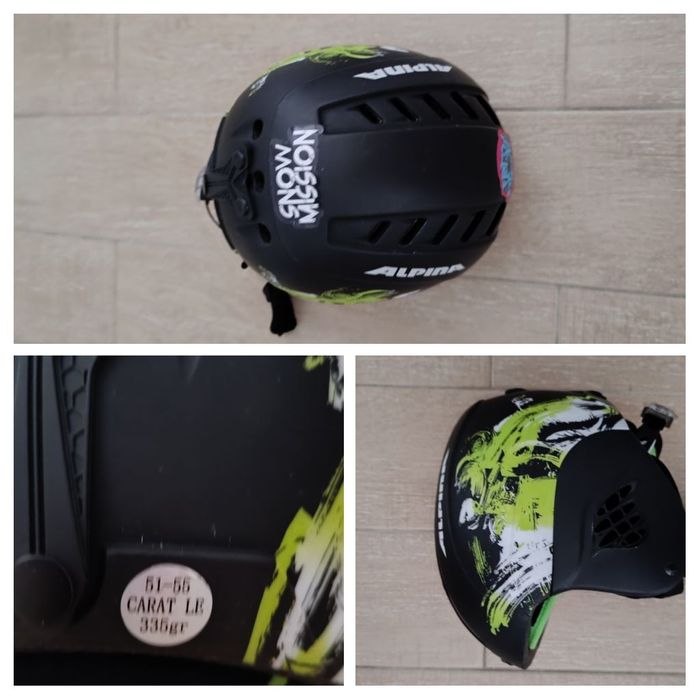 Clăpari, schiuri și cască pentru schi 5-7 ani