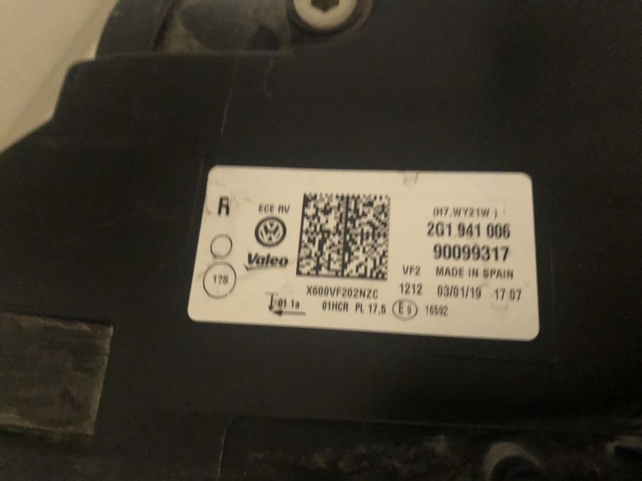 Far dreapta Vw Polo 2017-2019