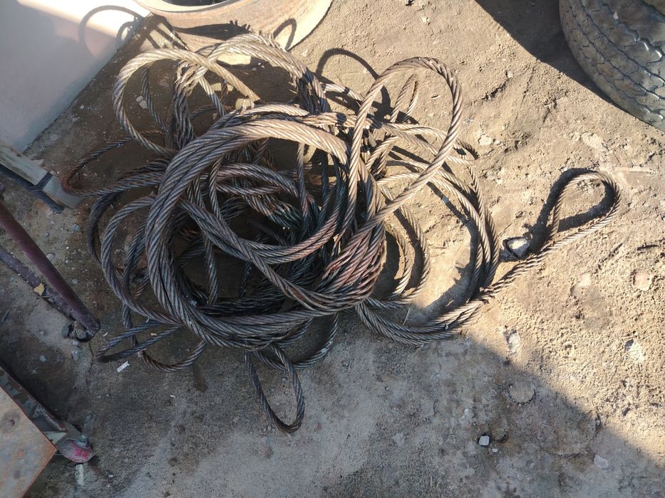 Тросы,чалки,пауки стальные...