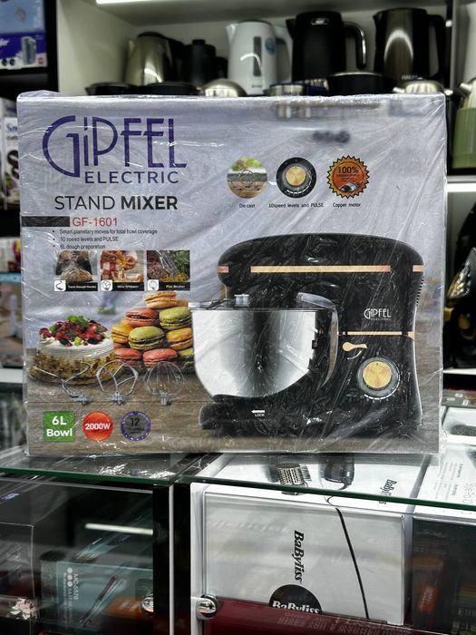 Новый Планетарный миксер GIPFEL 1601 - 6L, 2000W