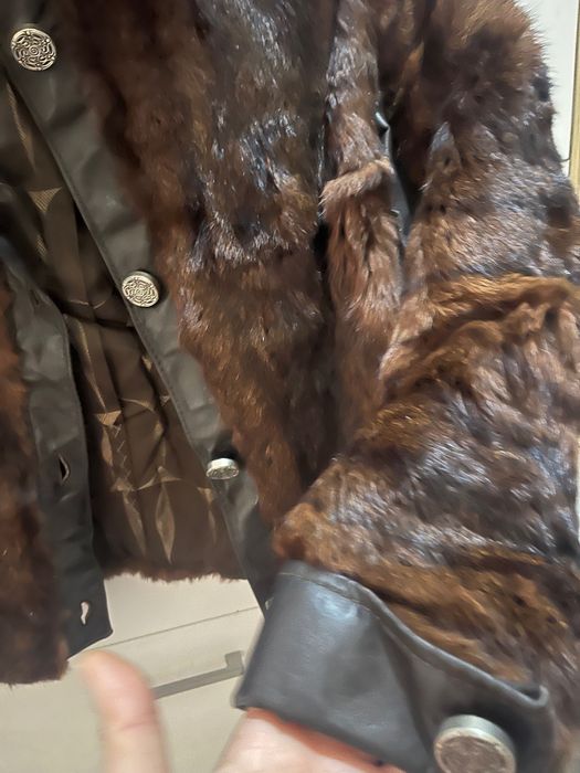 Палто от естествен косъм