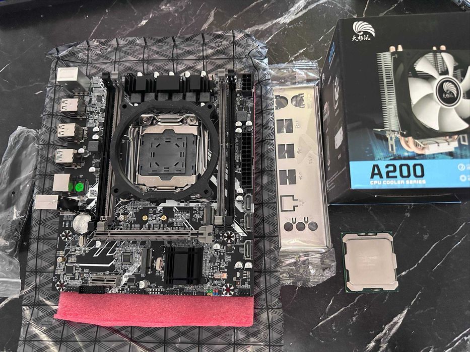 Комплекты х99 + 2682v4 - 16 ядер 32 потока + куллер