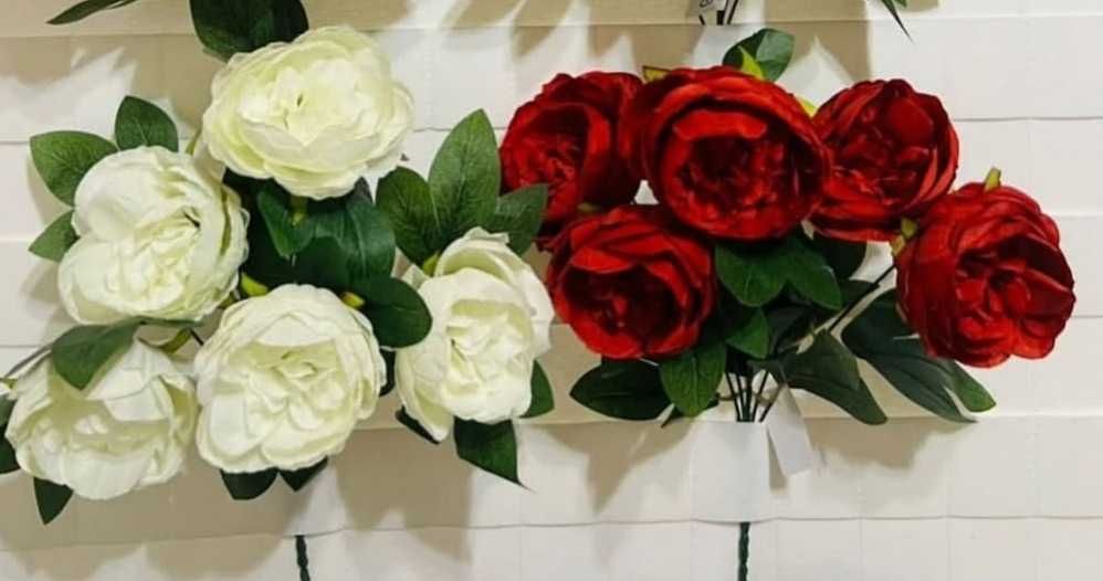 Искусственные цветы розы