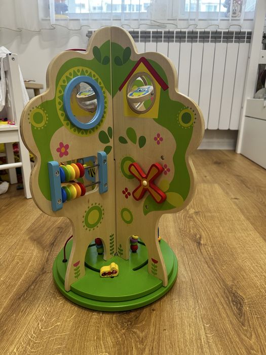 Активна играчка Tooky toy въртящо дърво