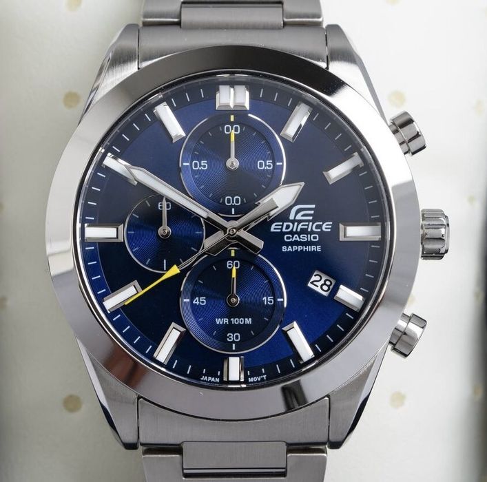 Кварцевые CASIO EDIFICE нержавеющая сталь