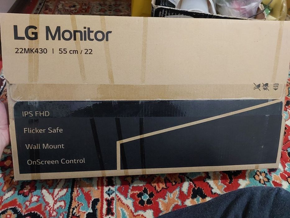 Монитор LG 22 новый в упаковке.