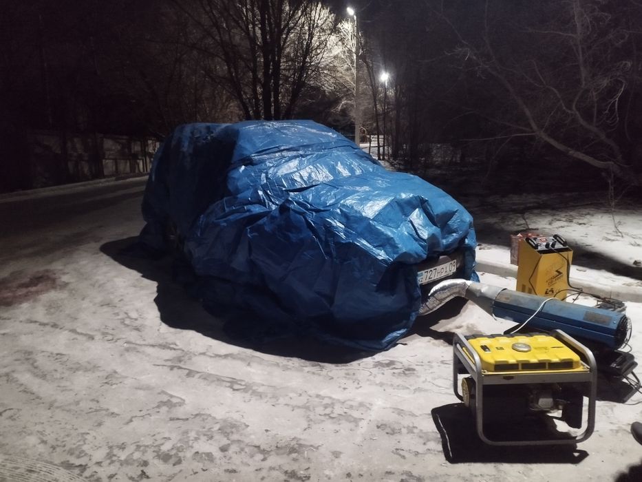 Отогрев и запуск авто!!!