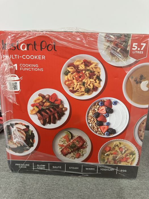 Instant Pot Rio 5.7L Multi Cooker 7 în 1, Nou Sigilat