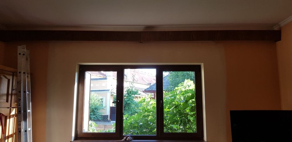 Draperie nuc 4 buc si 9 buc bare