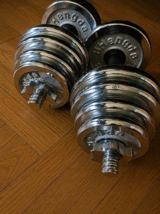 Сборные гантели по 15 кг