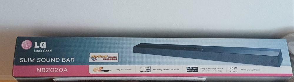 LG slim sound bar nb2020A