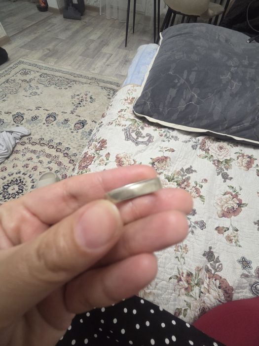 Кольцо мужской серебро