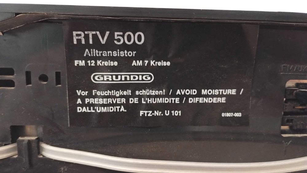 amplituner Grundig rtv500 pt muzica