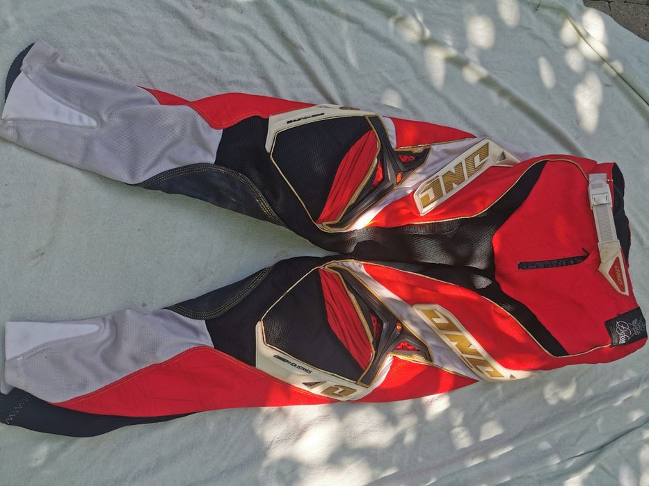 Bluza cu protectii S/pantaloni/protecție gat/geaca moto cross enduro