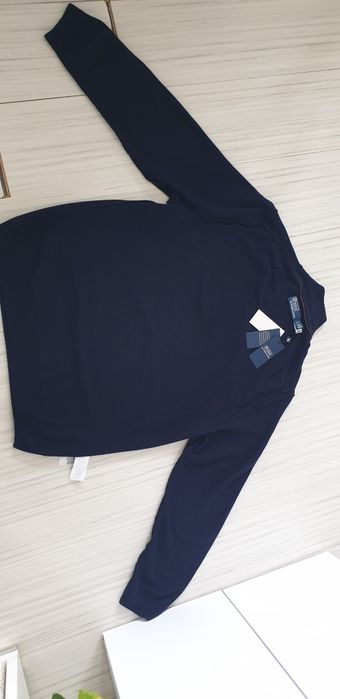 POLO Ralph Lauren Cardigan Merino Knitted Half Zip L НОВО! ОРИГИНАЛ!