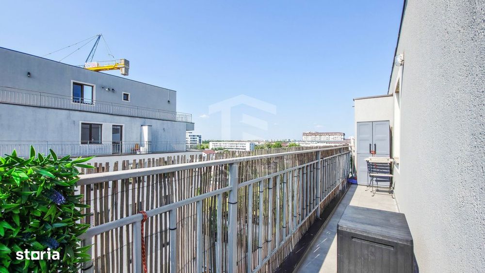 Apartament 2 camere Bragadiru Alunului, mobilat, balcon 15mp, parcare