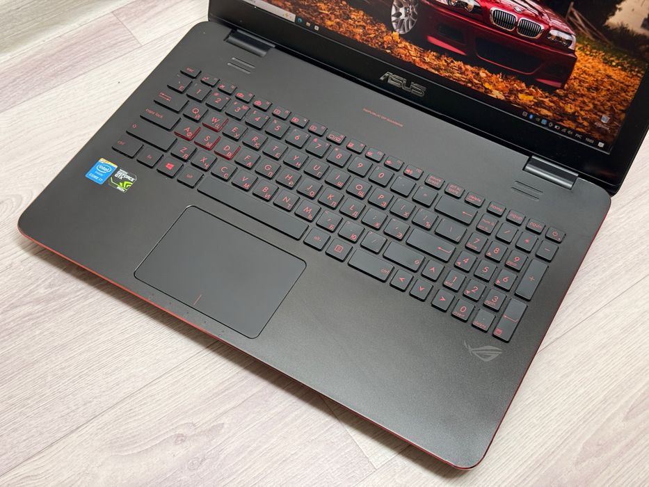 Игровой ноутбук Asus i7|8RAM|GTX|256SSD полный комплект +гарантия