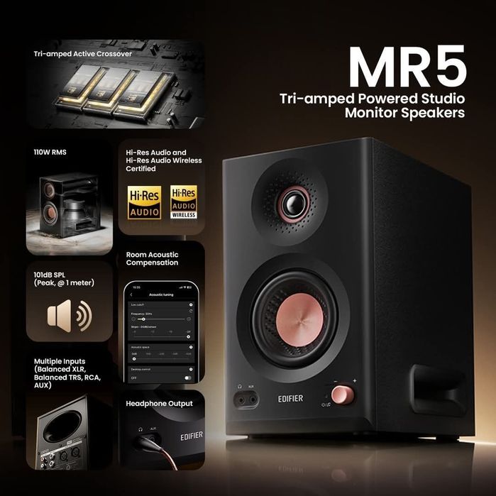 Edifier mr5 Колонки мощность 110 ватт
