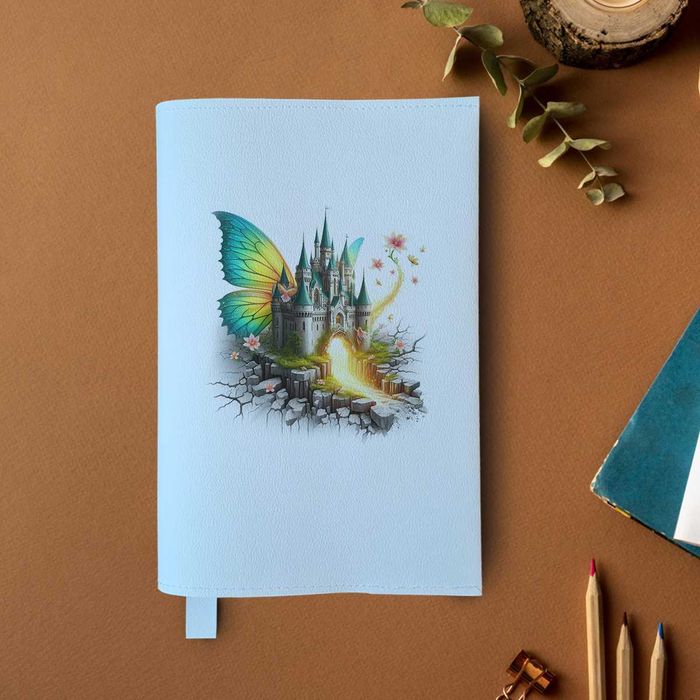 Кожен калъф за книга