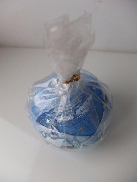 Новогодняя свеча.