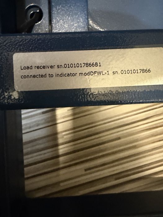 Cântar platformă Dini Argeo PBX150 + indicator DFWL-1 (150kg) NOU
