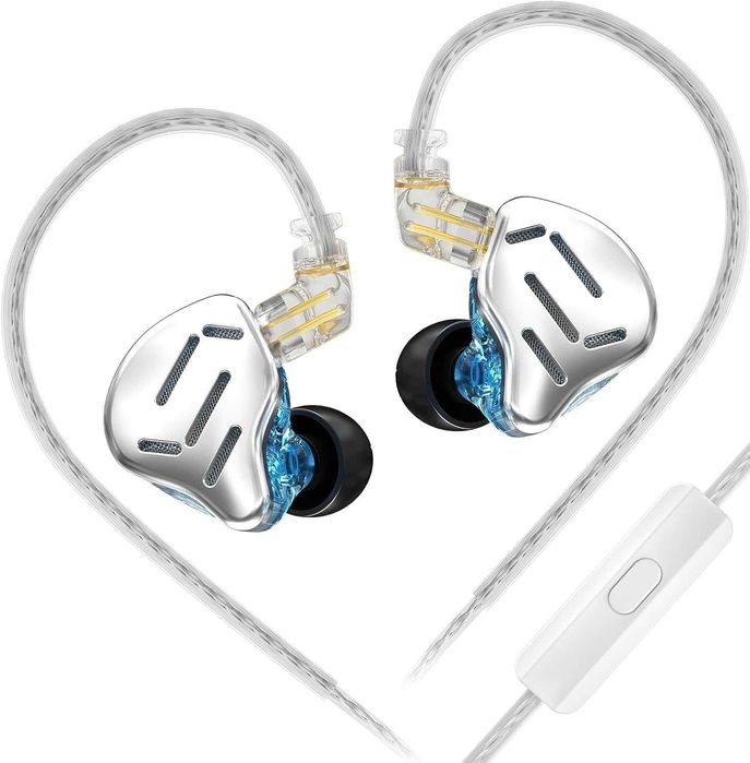 Геймърски In-Ear Монитори KZ ZAX - 16 Драйвера (Hi-Fi / Gaming)