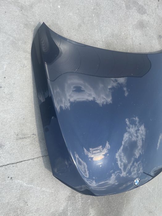 Capota motor BMW f01 f02 seria 7 culoare albastru / verde închis