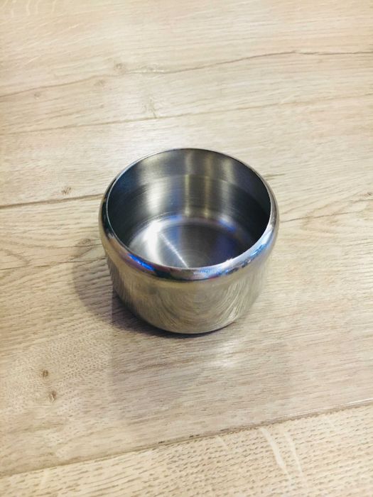 Set inox pentru cafea.