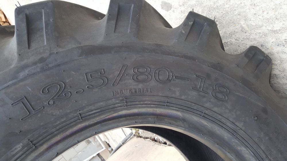 Cauciucuri buldo 12.5/80-18 industriale OZKA 14PR anvelope rezistente