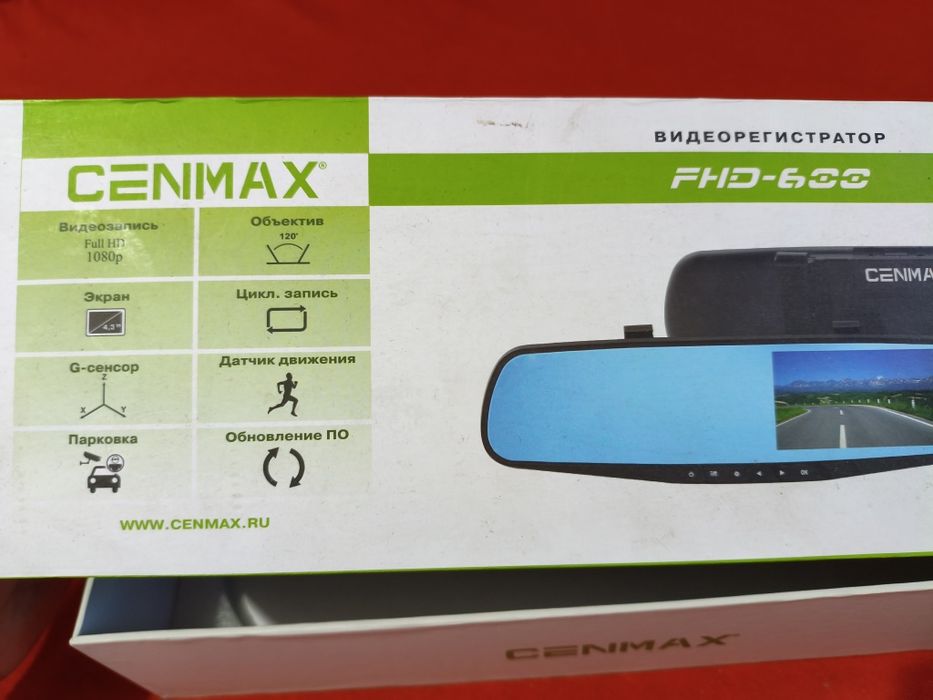 Видеорегистратор-зеркало Cenmax FHD-600