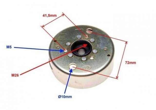 Volanta Magnetou Scuter Yamaha Minarelli Aprilia