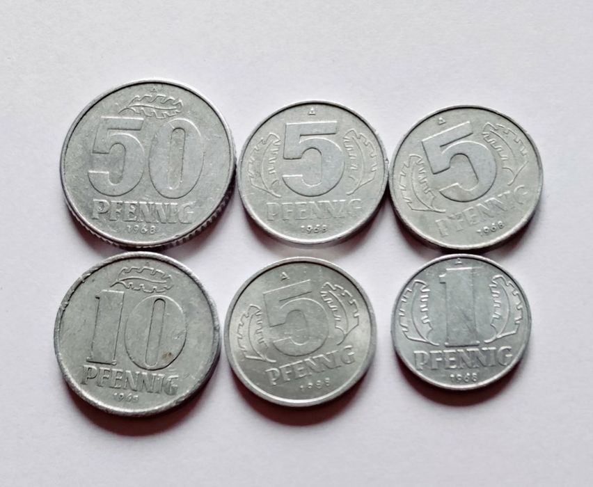 Монети от 5 държави