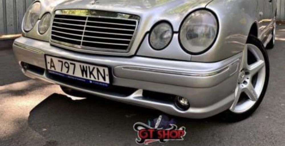 Бампер пороги Mercedes-benz w210 ( ДОРЕСТ ) тип рест е55