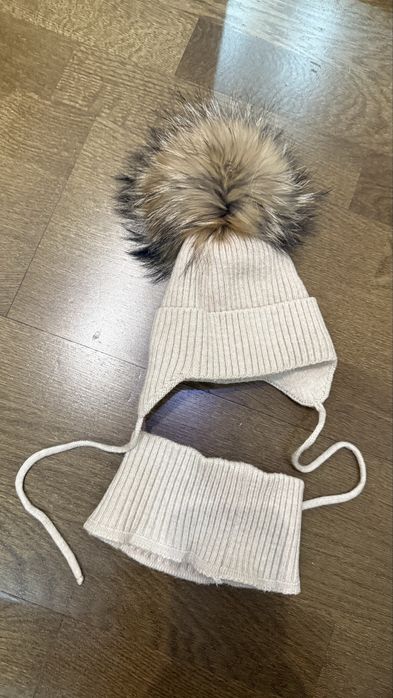 Конверт-комбинезон и шапка